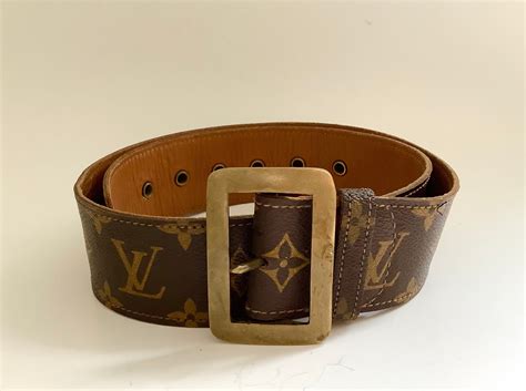 louis vuitton belt etsy